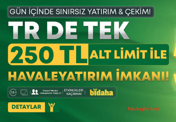bidaha güncel giriş